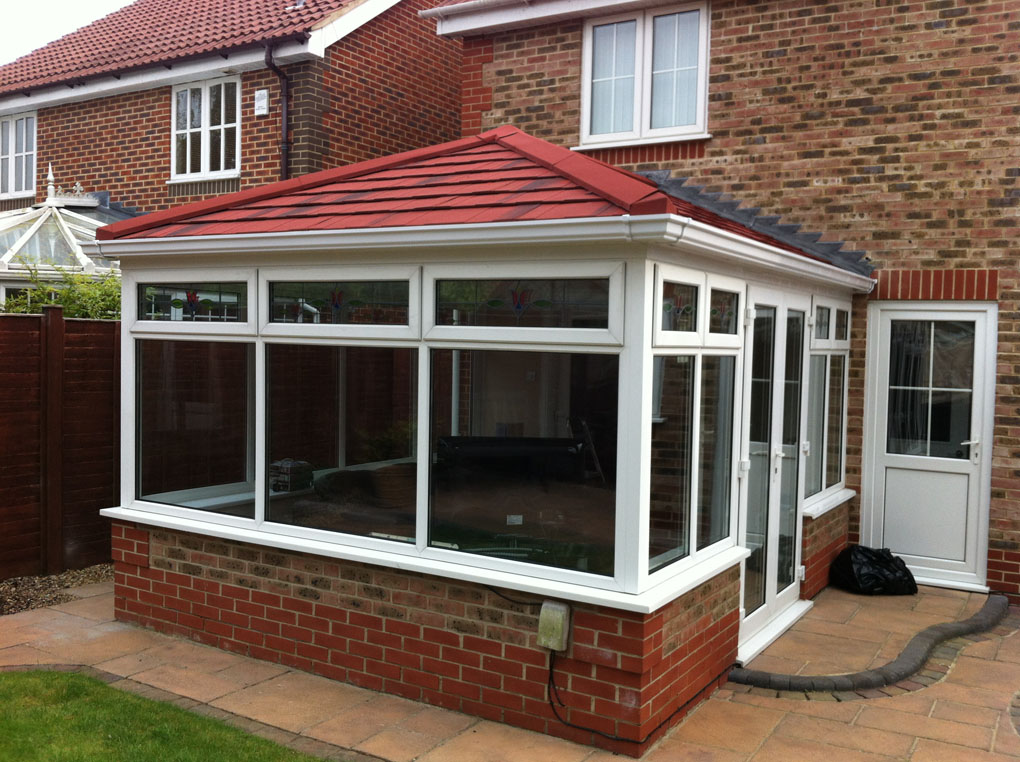 tiled conservatory roof in glenrothes, fife
