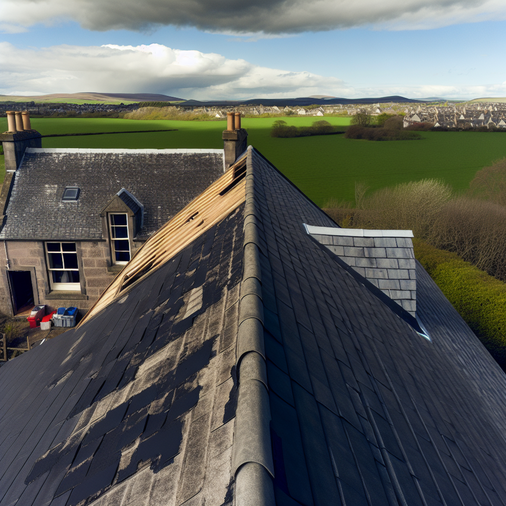 roughcasting in Lochore