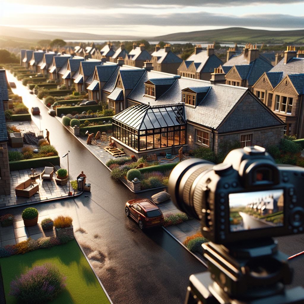 A modern home with a newly installed roof in Dunfermline