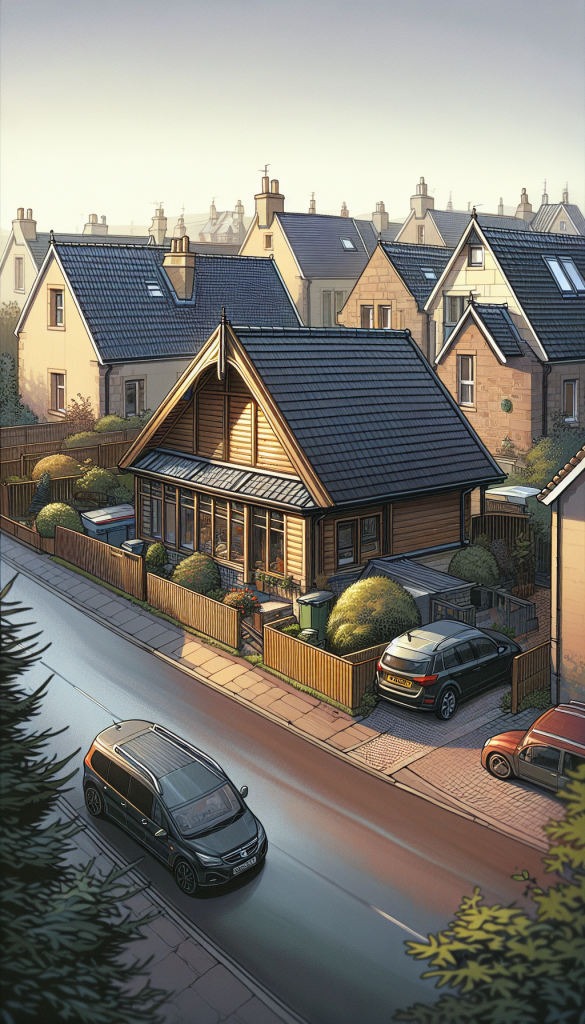 Well-maintained roof on a house in Fife