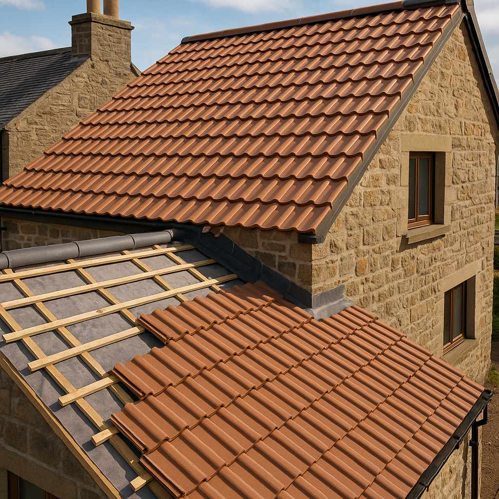Tiled roof installation Kirkcaldy