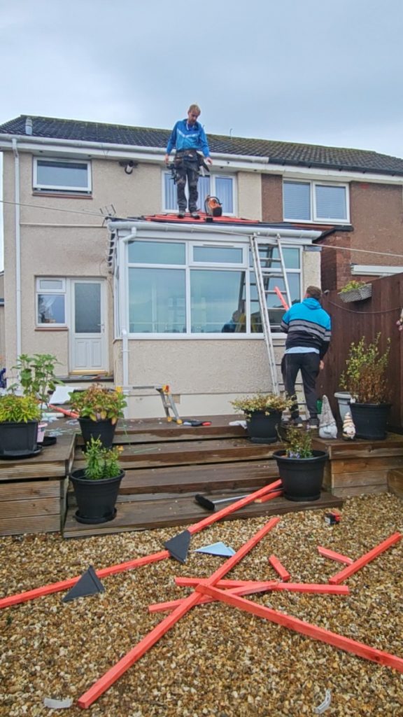 insulated conservatory roof Kirkcaldy